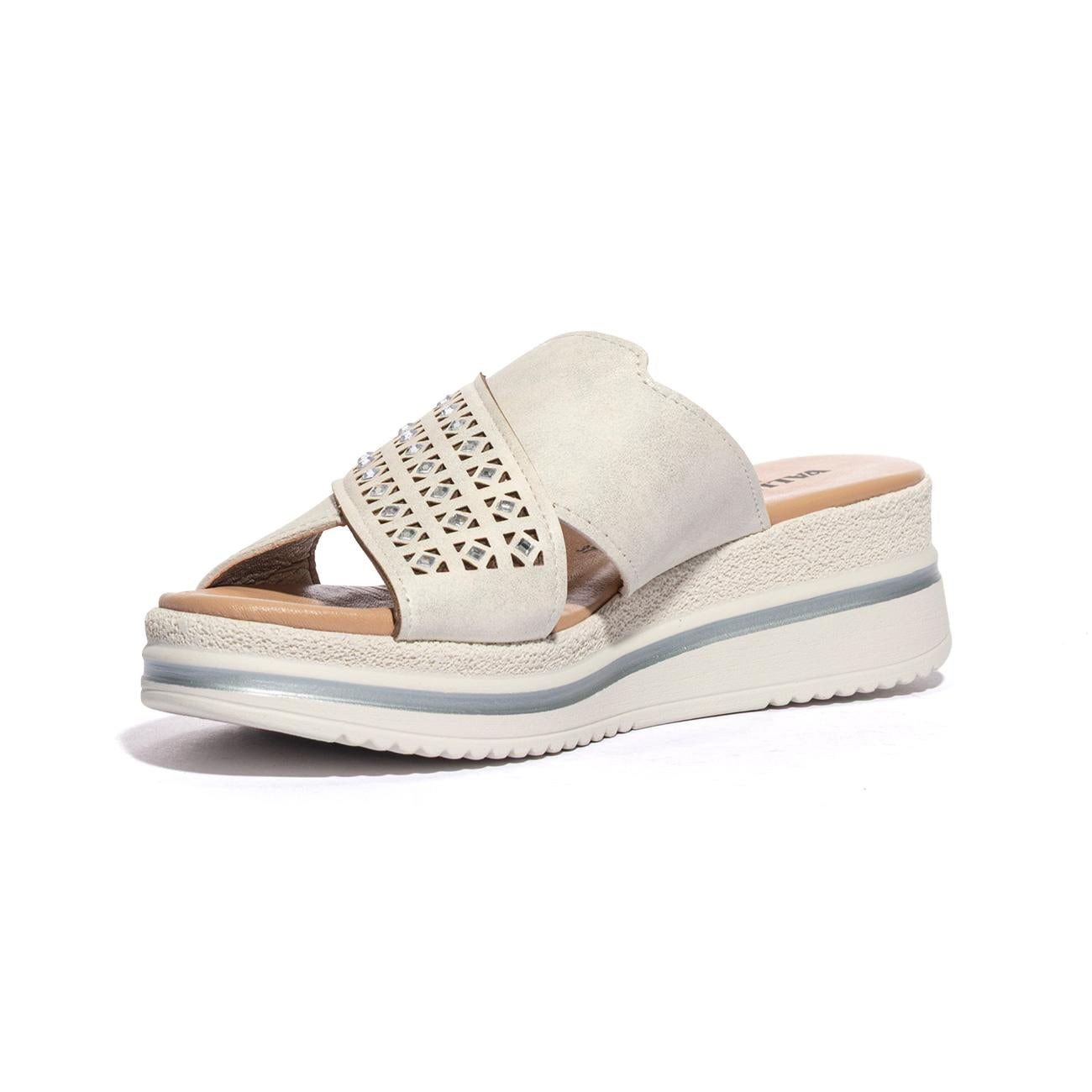 VALLEVERDE V55100 WHITE Sandali Donna 