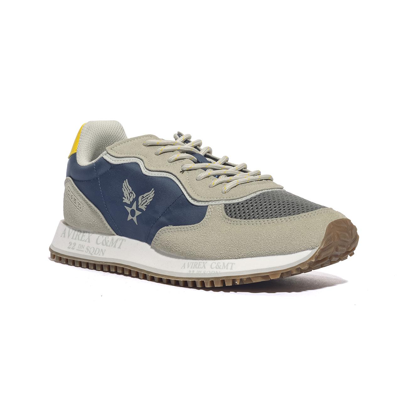 Sneakers Avriex Modular Grigie MODULAR003PLASTER OCEANIA AVIREX
