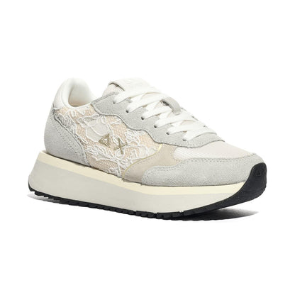 SUN 68 Z36211 BIANCO PANNA Sneakers Donna 