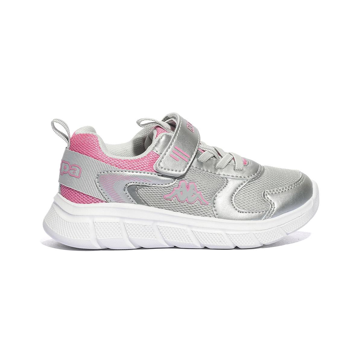 KAPPA KP26P118 PINK SILVER Sneakers Unisex Bambino 