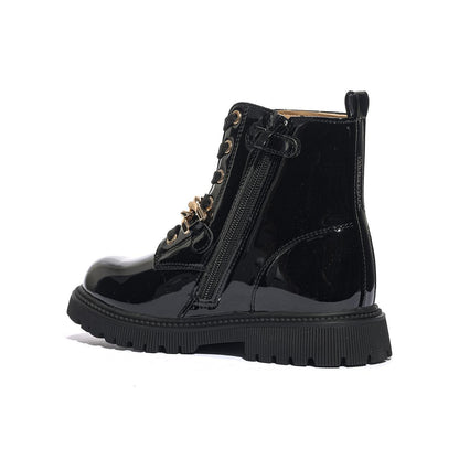 LUMBERJACK 102226547 BLACK Anfibi Bambina 