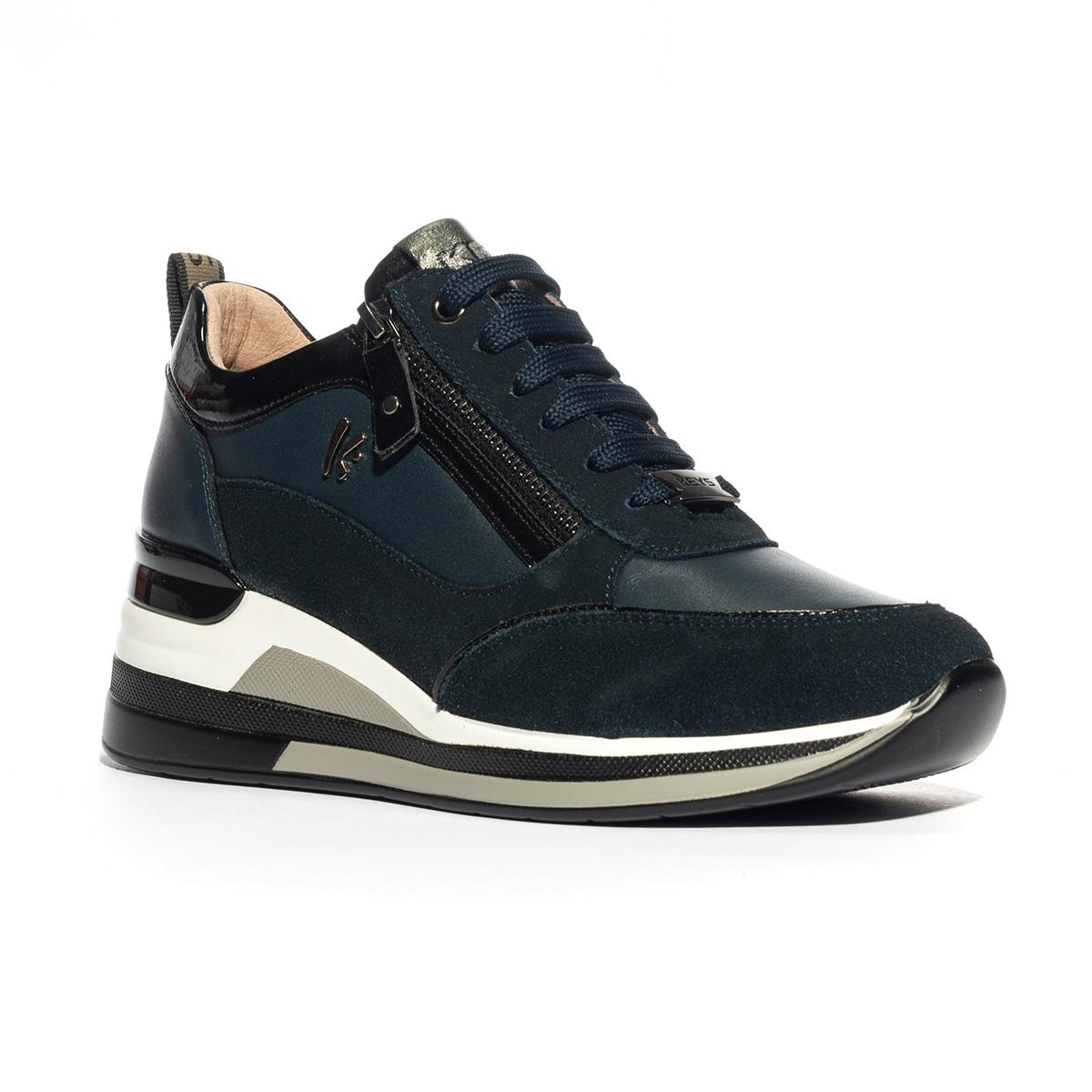 KEYS K8326 BLU BLACK Sneakers Donna 