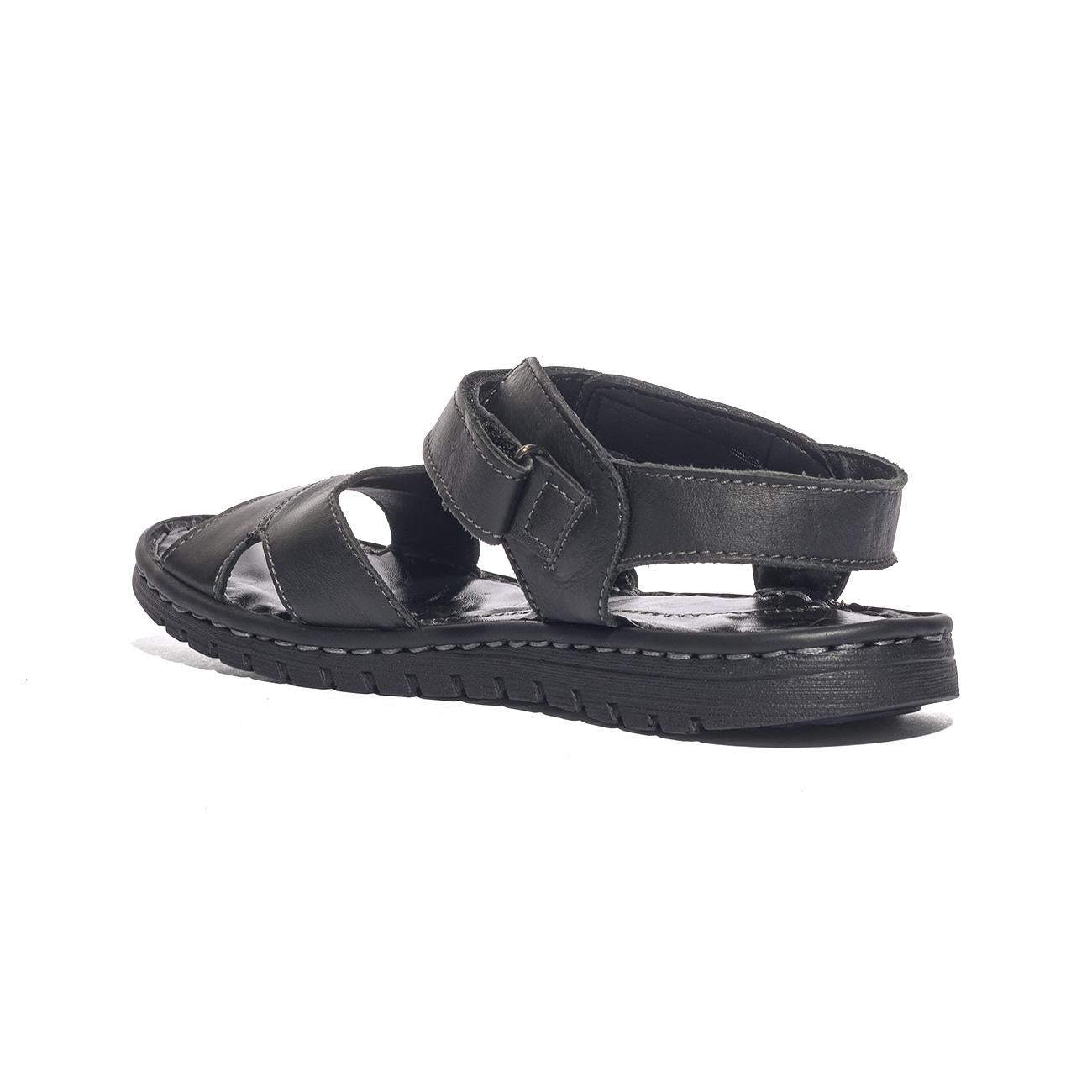 GLAMOUR 56004 NERO Sandali Uomo 