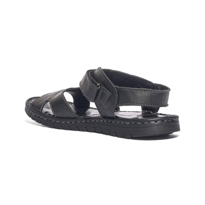 GLAMOUR 56004 NERO Sandali Uomo 