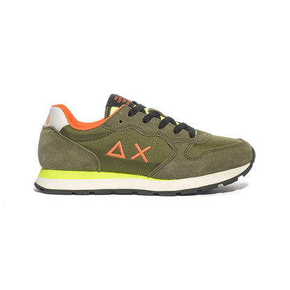 Sneakers Sun68  BOY'S TOM FLUO ( TEEN) Verdi Z34302TMILITARE SUN 68
