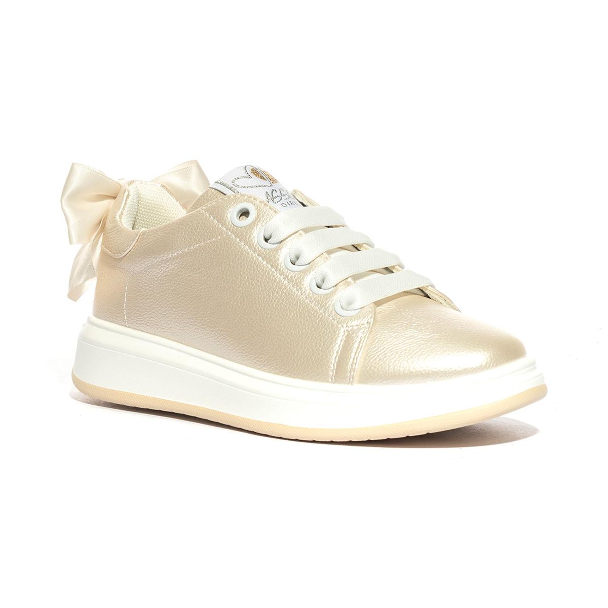 ASSO AG5402 AVORIO Sneakers Bambina 
