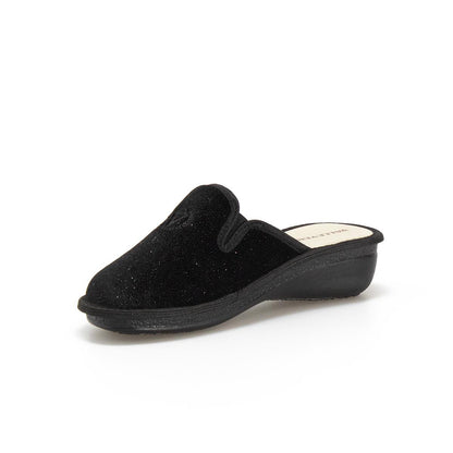 Ciabatta Valleverde Nera Lurex 