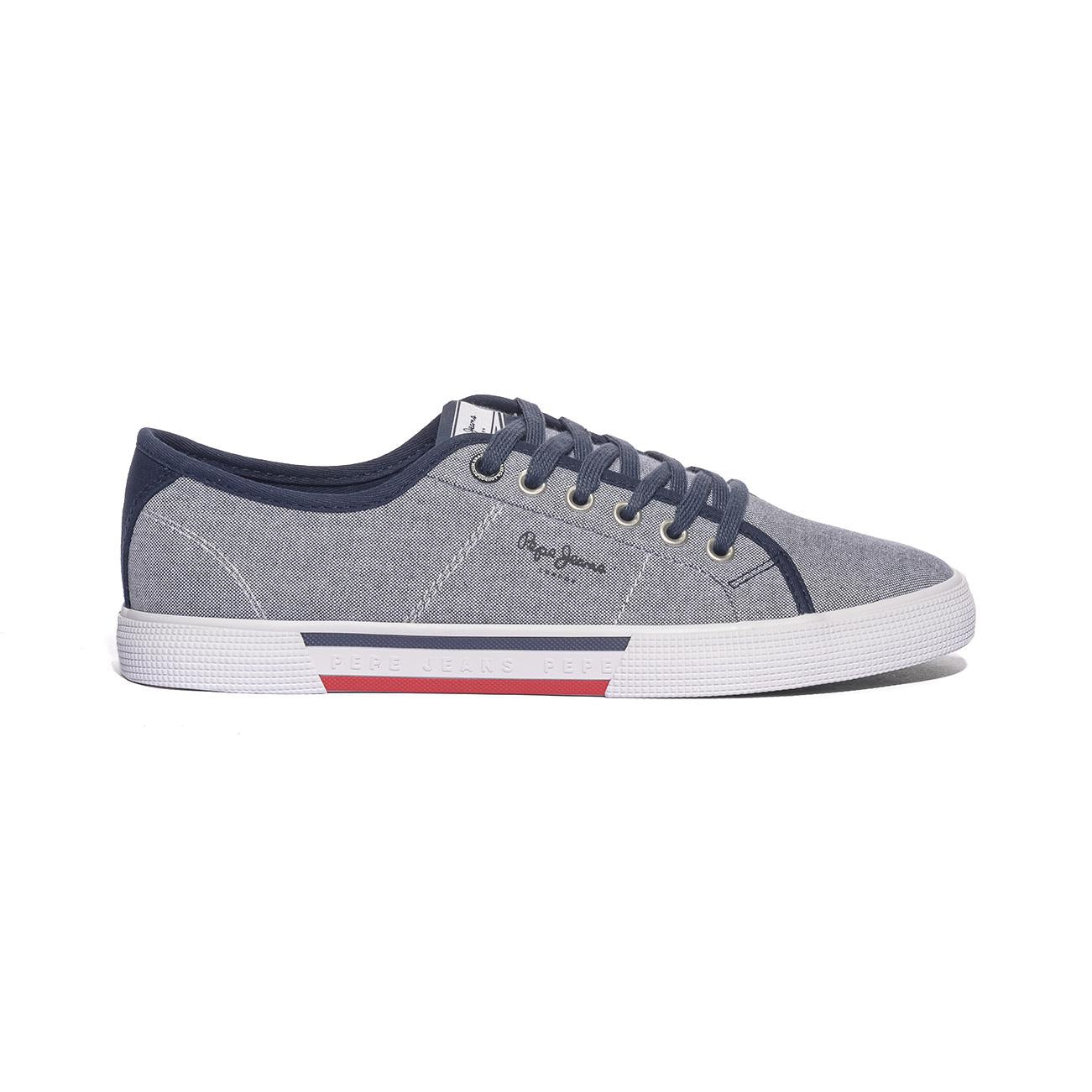 PEPE JEANS PMS30817 Chambray Blue Sneakers Uomo 