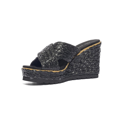 KISS KRISS K52 NERO Sandali Donna 
