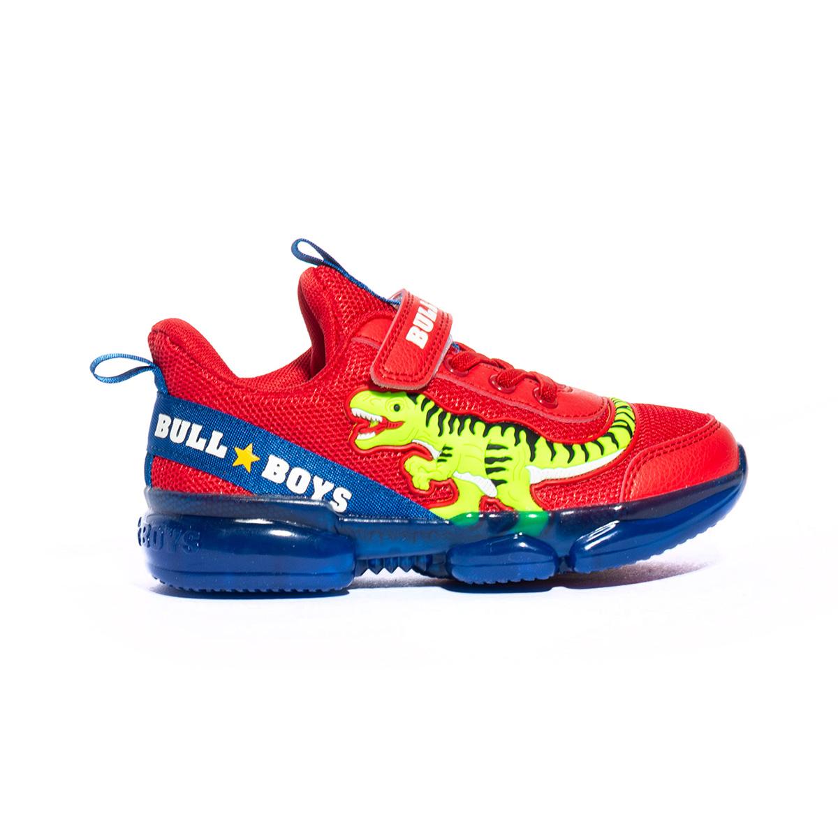 BULL BOYS DNAL2130 ROSSO Sneakers Bambino 