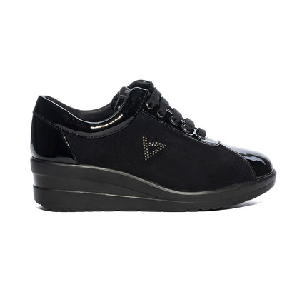 VALLEVERDE 36204 SUEDE BLACK Sneakers Donna 