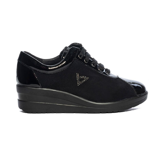 VALLEVERDE 36204 SUEDE BLACK Sneakers Donna 