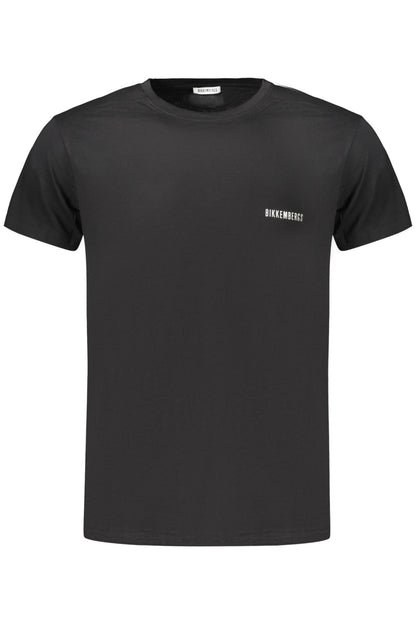BIKKEMBERGS BKK3MTS04_NEBLACK Nero T-Shirt Uomo 