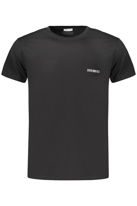 BIKKEMBERGS BKK3MTS04_NEBLACK Nero T-Shirt Uomo 