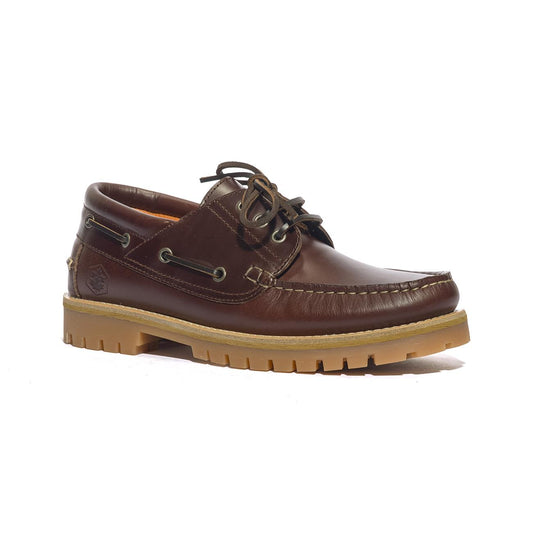 LUMBERJACK 102217659 BRUNELLO Scarpa da barca Uomo 