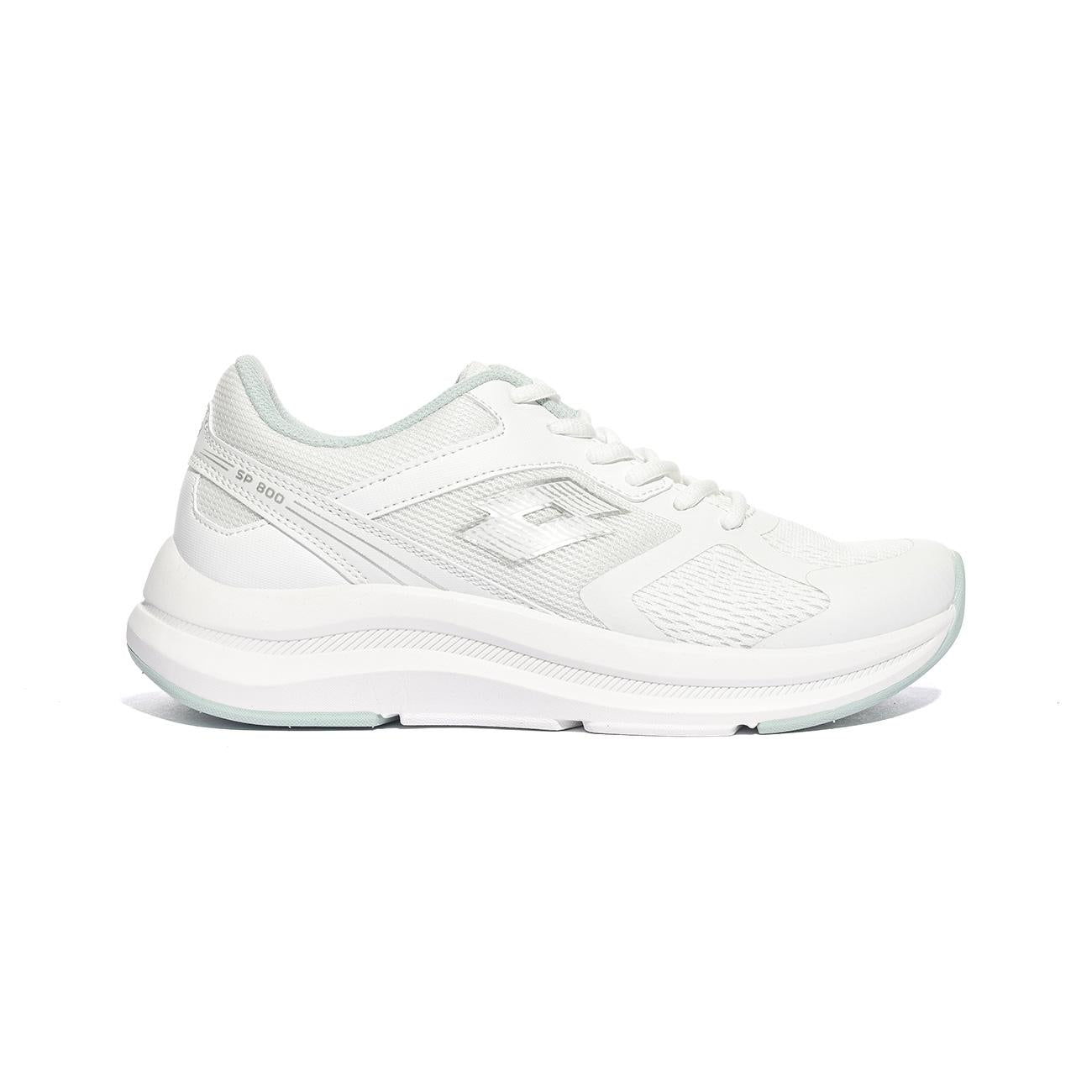 LOTTO 220819 WHITE SILVER METAL Sneakers Donna 