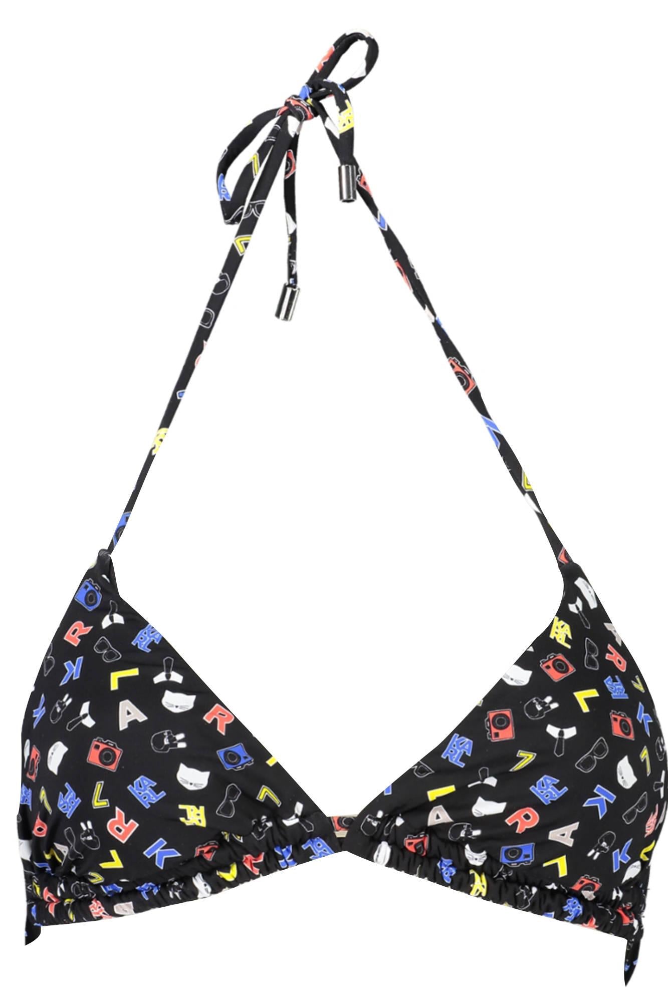 KARL LAGERFELD KL20WTP16_7562A73_NEROONLYON Nero Costumi Donna 
