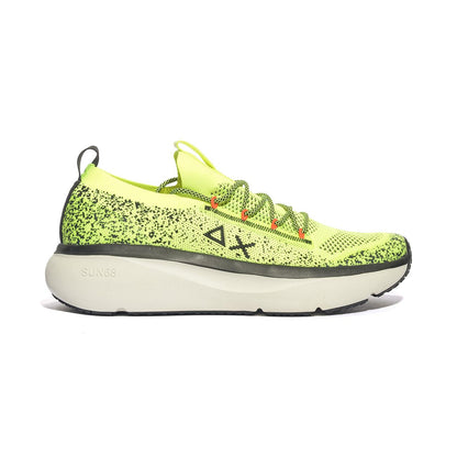 SUN 68 Z34127 GIALLO FLUO Sneakers Uomo 