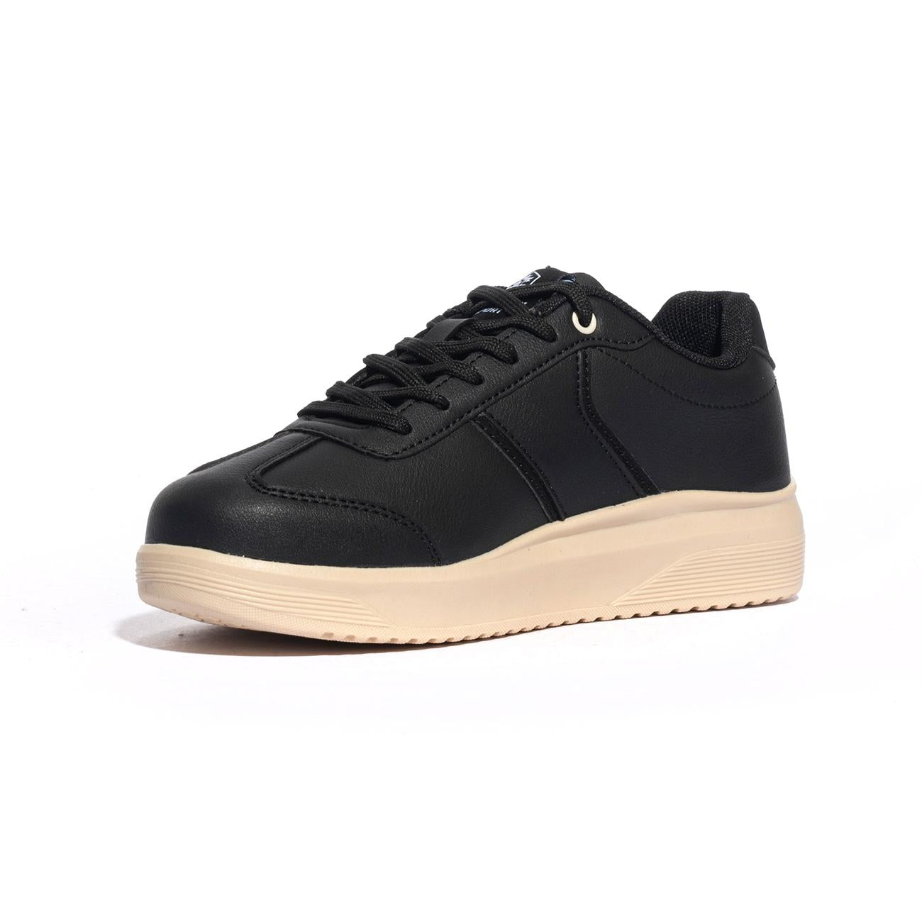 LUMBERJACK SWF6411-005 BLACK BEIGE Sneakers Donna 