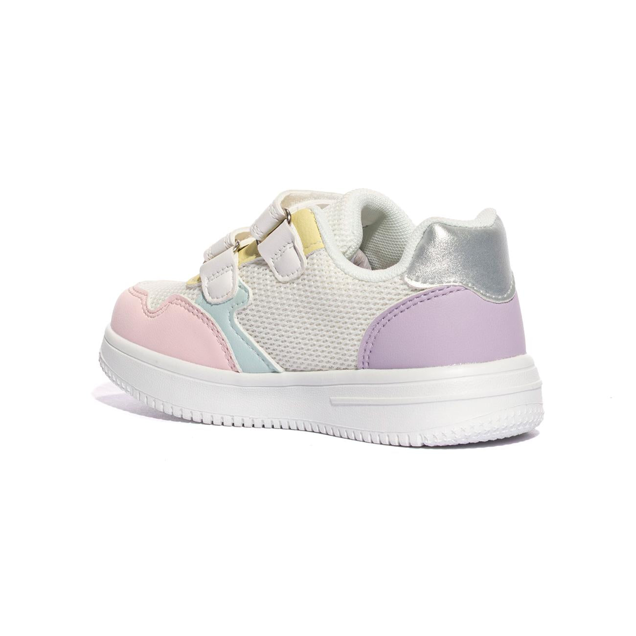 LUMBERJACK SGI9205-001 WHITE MULTICOLOR M0402 Sneakers Bambina 