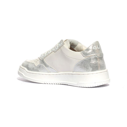 4US 42731 SILVER Sneakers Bambina 