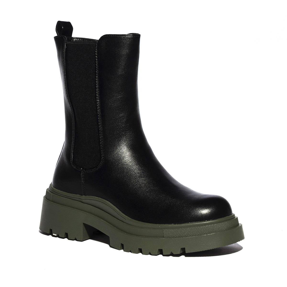 KHARISMA 4401 NERO VERDE Stivaletti Donna 