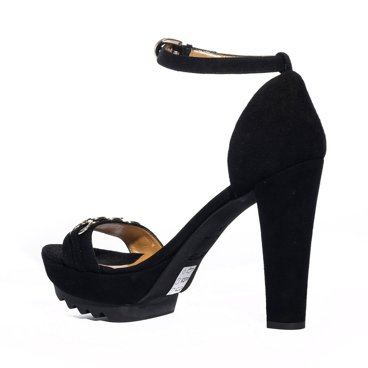 4US HOSD16 CAM.BLACK Sandali Donna 
