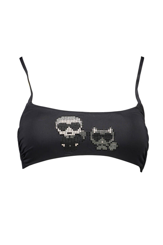KARL LAGERFELD KL21WTP10_D60B399_NEROONLYON Nero Costumi Donna 