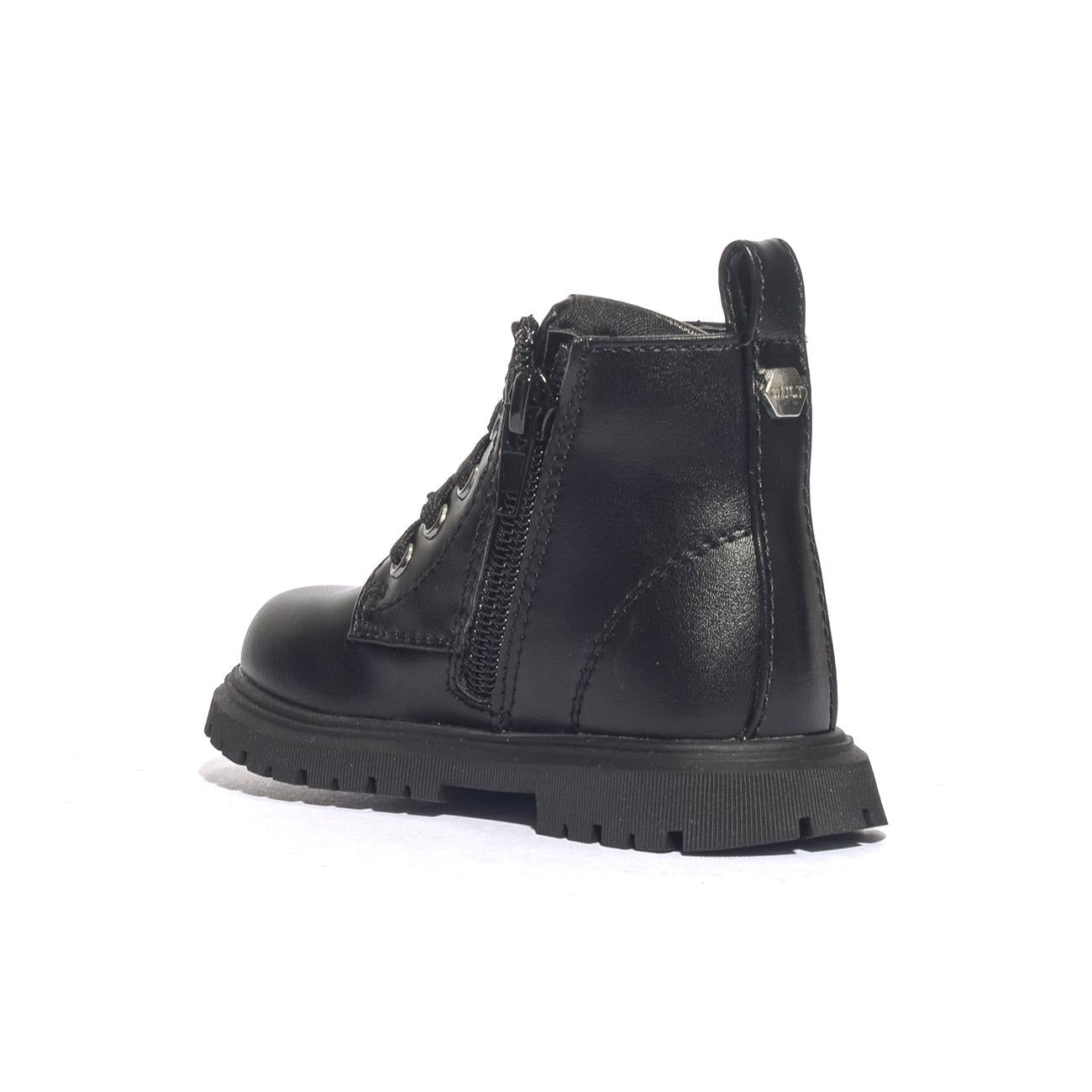 CULT T434 BLACK SILVER Stivaletti Bambina 