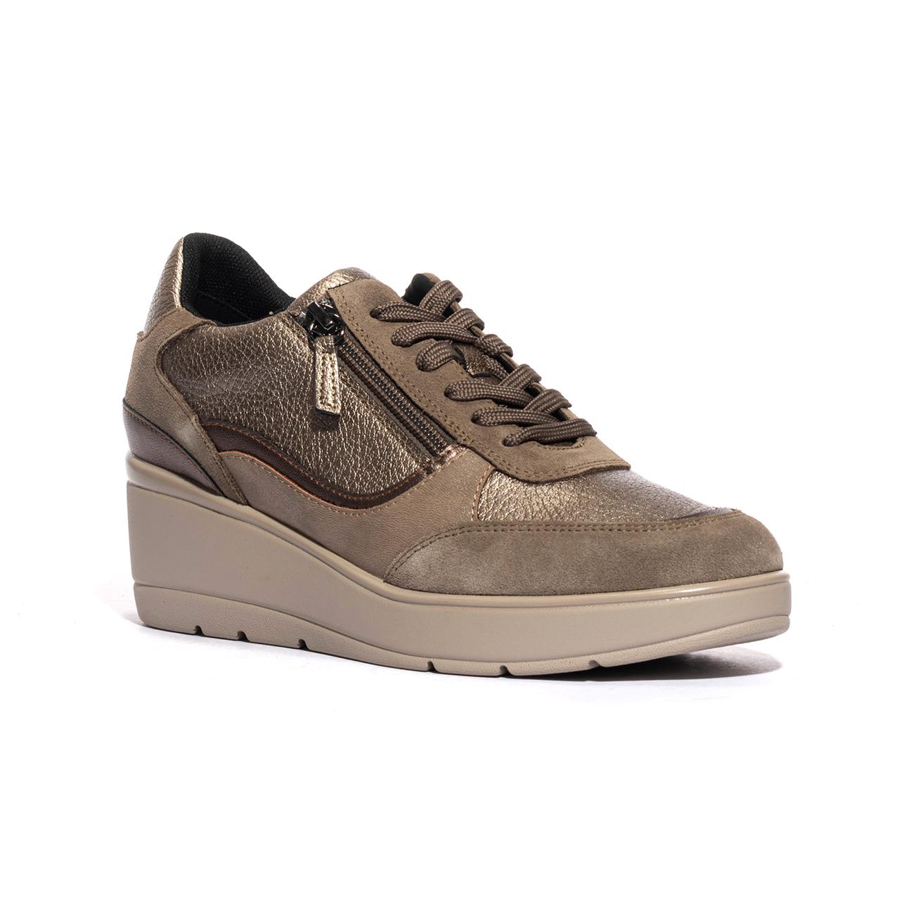 GEOX D46RAA 02N22 TAUPE  C6029 Sneakers Donna 