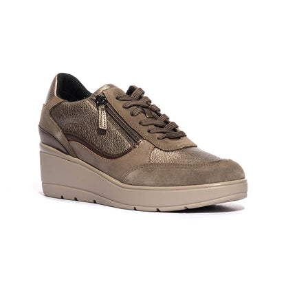 GEOX D46RAA 02N22 TAUPE  C6029 Sneakers Donna 