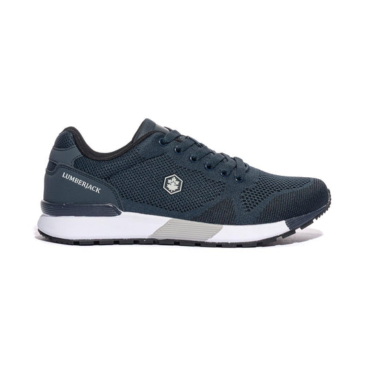 LUMBERJACK SM62111-003 NAVY BLUE GREY M0049 Sneakers Uomo 