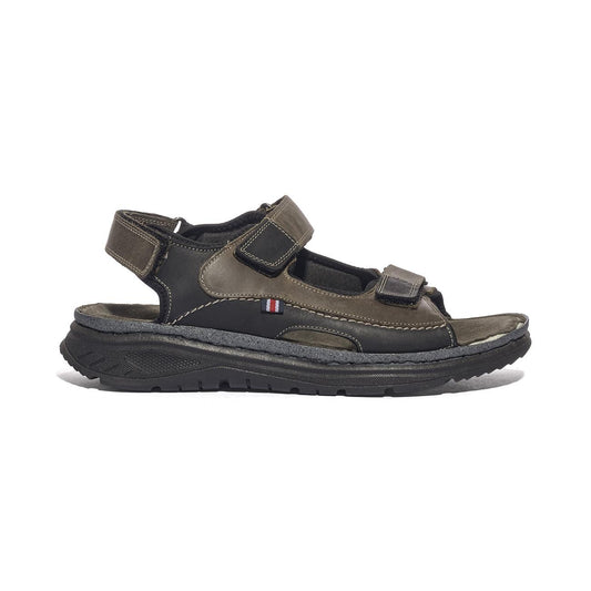 ZEN 003604 NERO Sandali Uomo 
