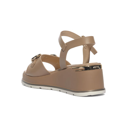 KEYS K12111 CUOIO Sandali Donna 