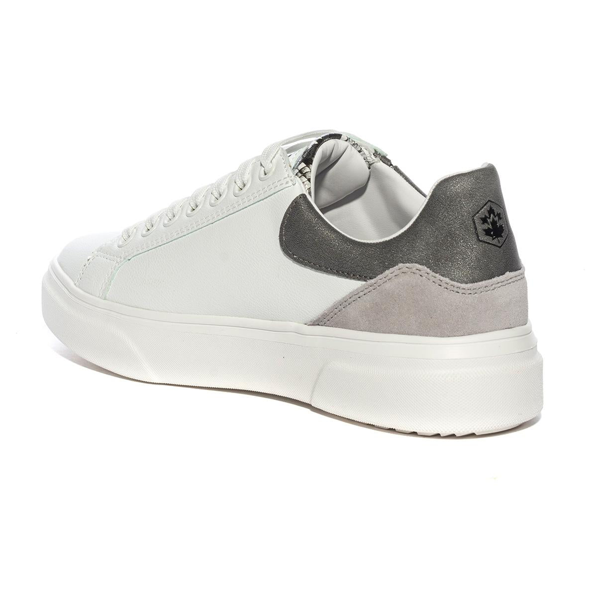 LUMBERJACK SWH0605-001 WHITE SILVERM0167 Sneakers Donna 