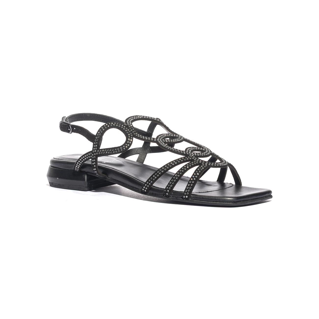 KEYS K9481 BLACK Sandali Donna 
