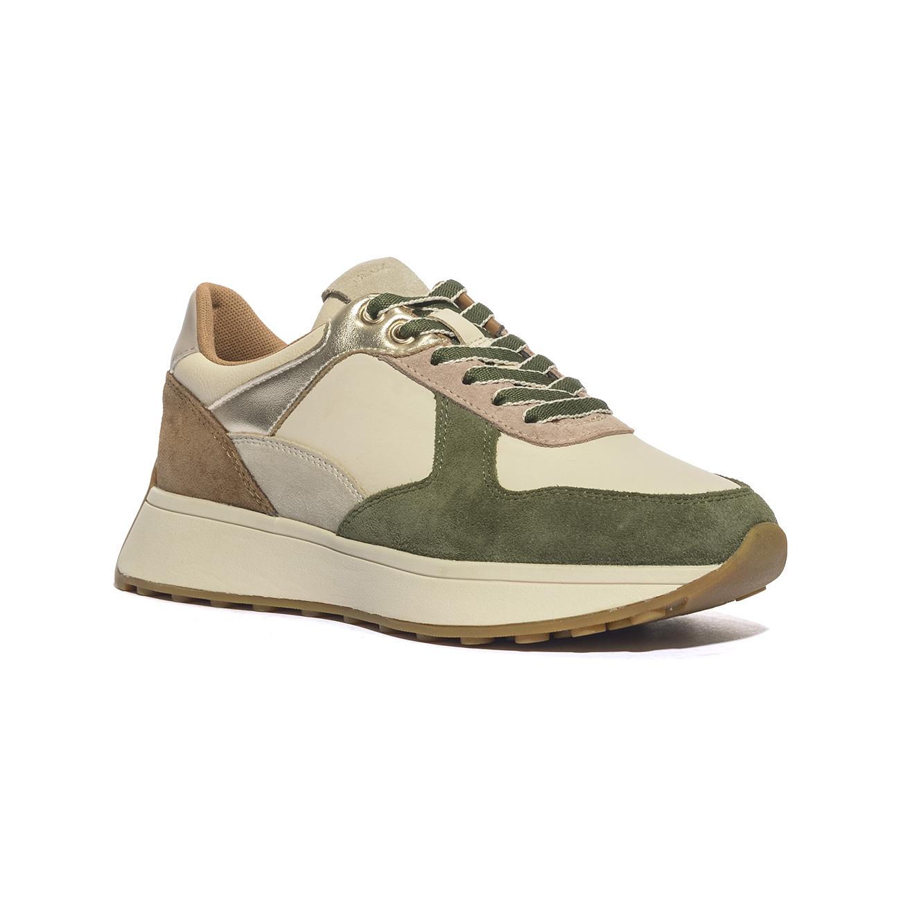 GEOX D45MDA 02285 LT TAUPE PAPYRUS     CH61S Sneakers Donna 