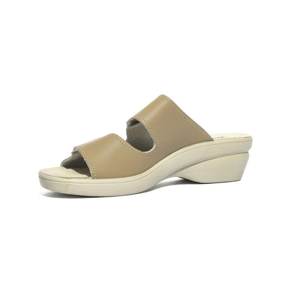 VALLEVERDE 25315 BEIGE Ciabatte Donna 