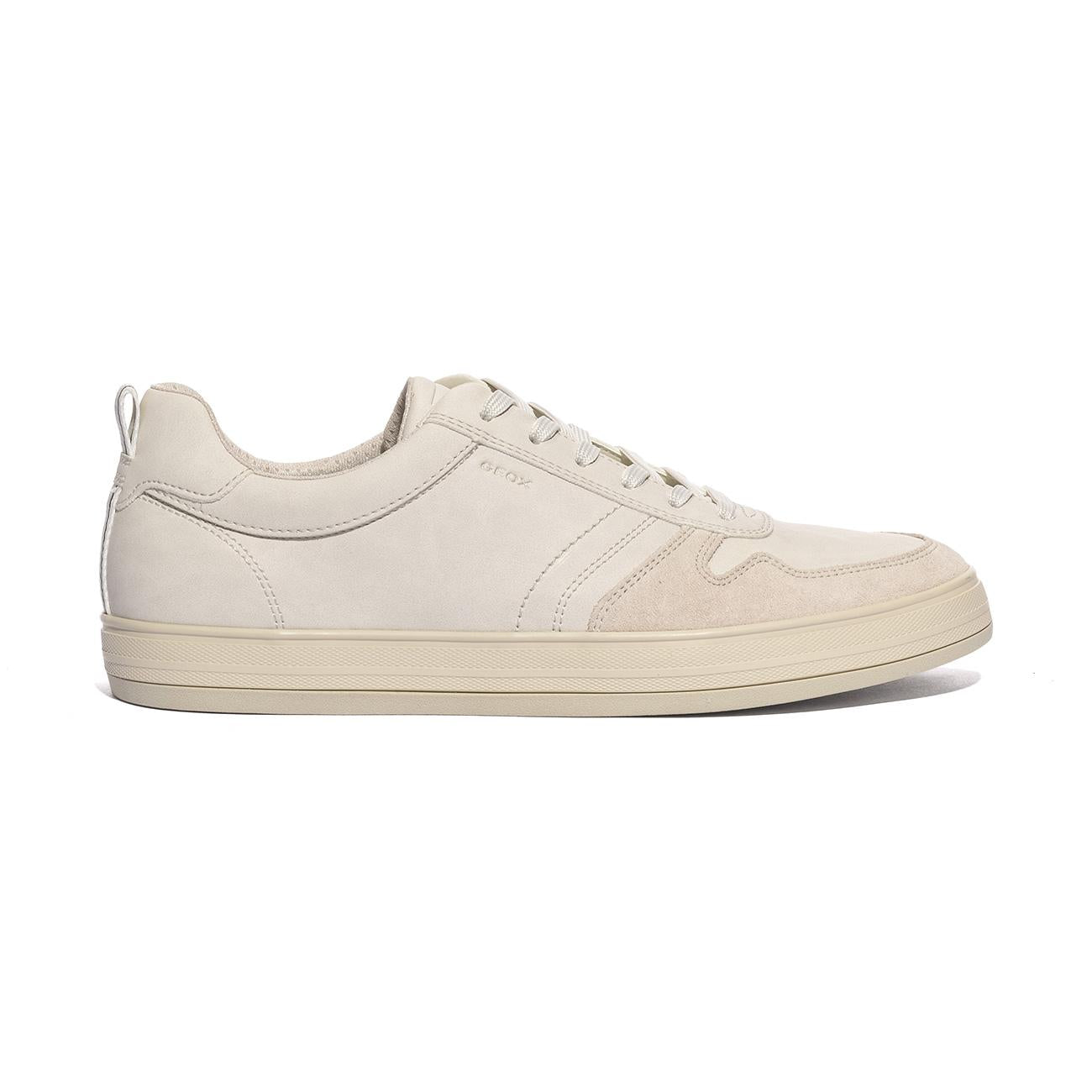 GEOX U65LSE 0EK22 OFF WHITE  C1002 Sneakers Uomo 