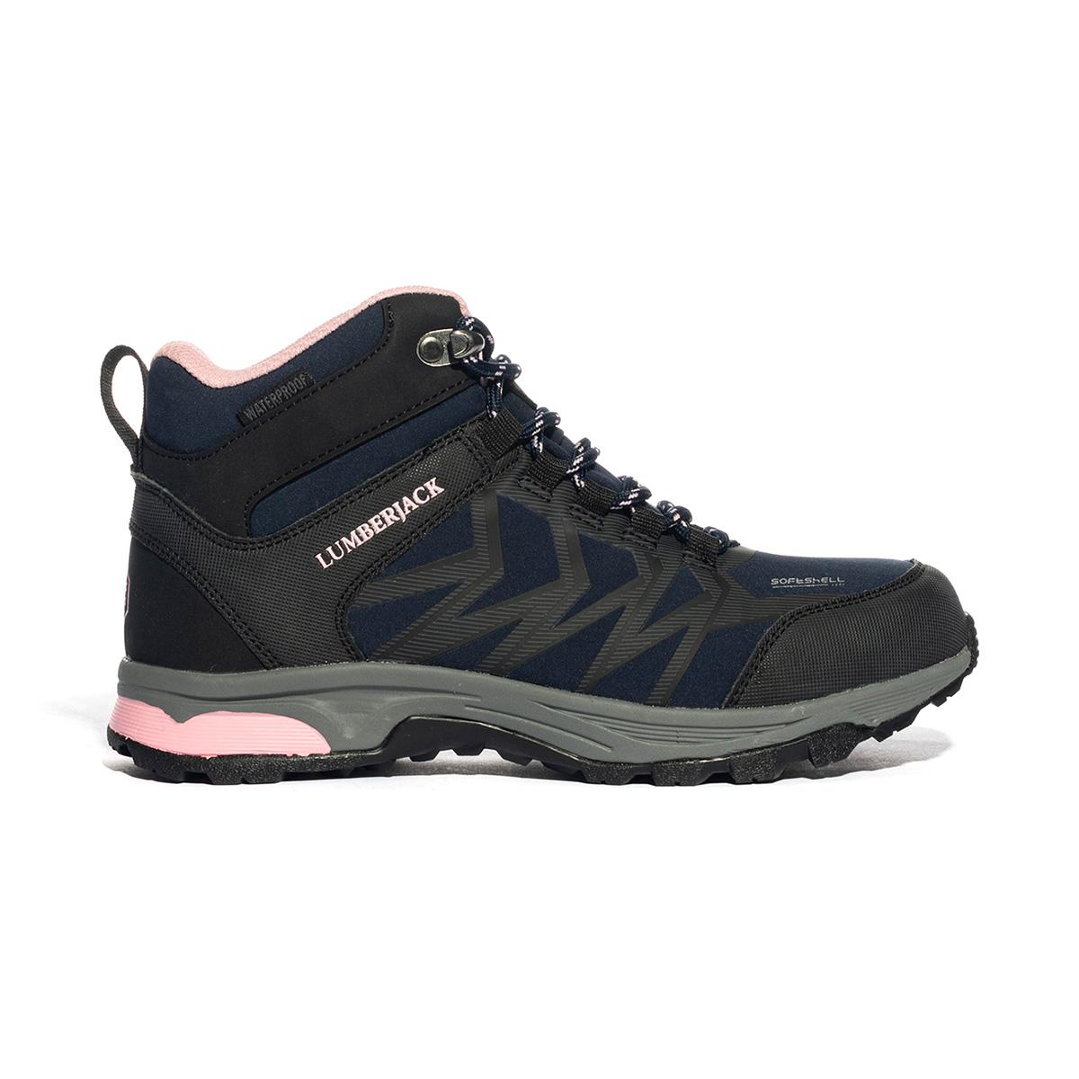 LUMBERJACK SWA6701-001 NAVY BLUE BLACK M0014 Sneakers Donna 