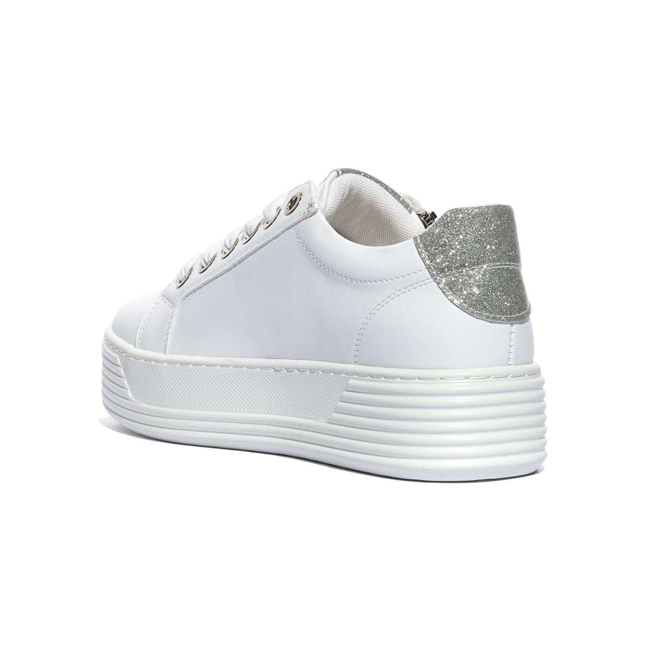 MARIELLA BURANI 52160 WHITE SILVERWHITE SILVER Sneakers Donna 