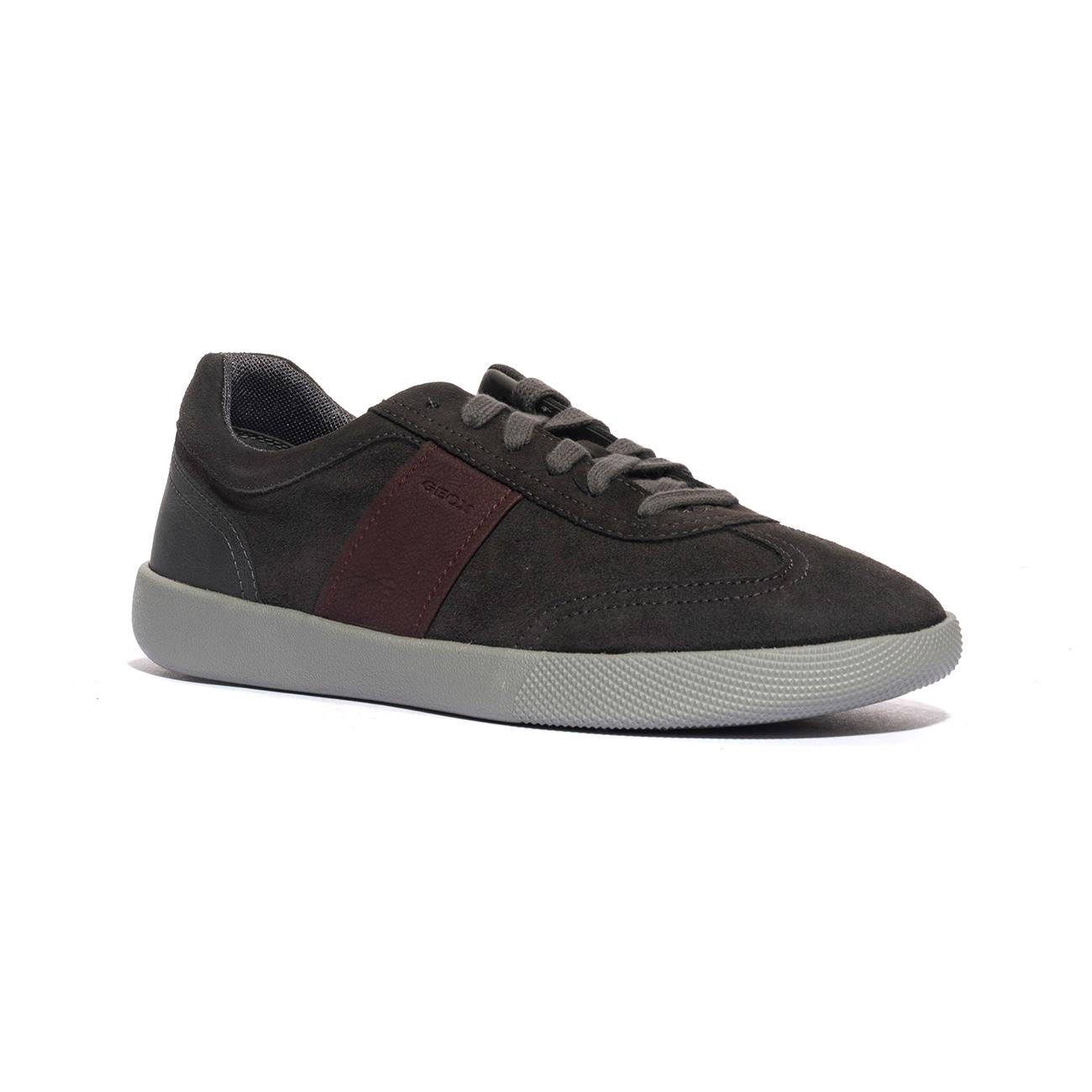 GEOX U3570A 022PT GRAPHITE WINE C1EA7 Sneakers Uomo 