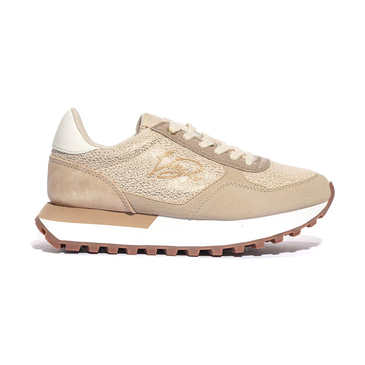 LIUJO 4F4721TX442S1400 LAMINATED MILK Sneakers Donna 