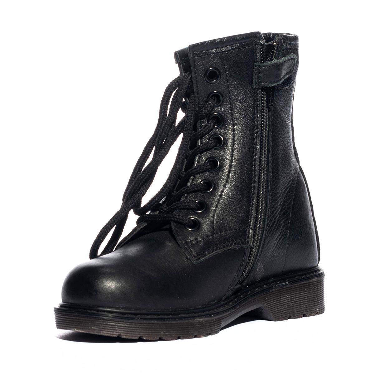 VALLEVERDE 36014 NERO Anfibi Bambina 