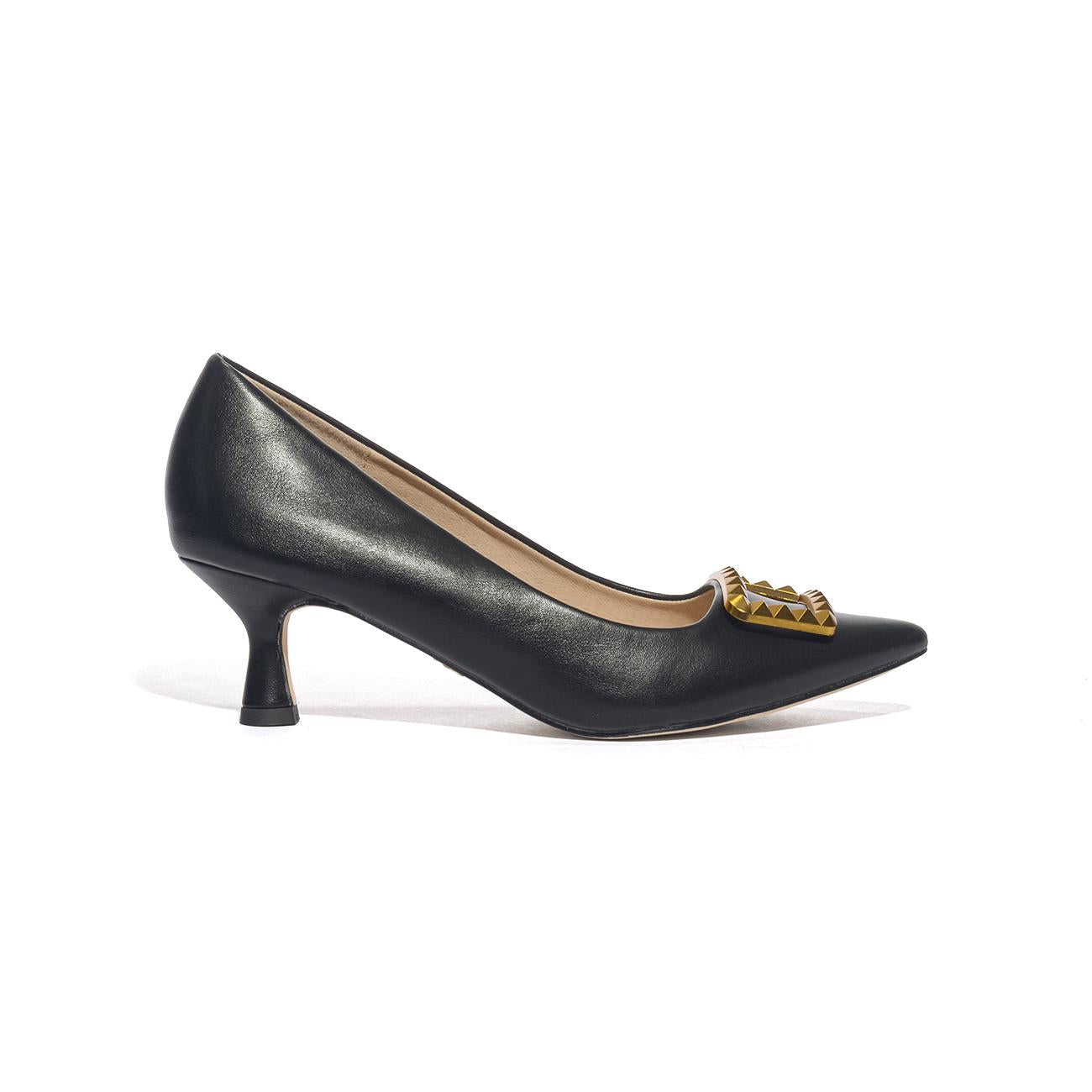 GOLD & GOLD GD102 NERO Decollete Donna 