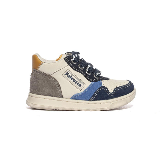 FALCOTTO 0012017166.03.2B50 MILK AZURE NAVY Sneakers Bambino 