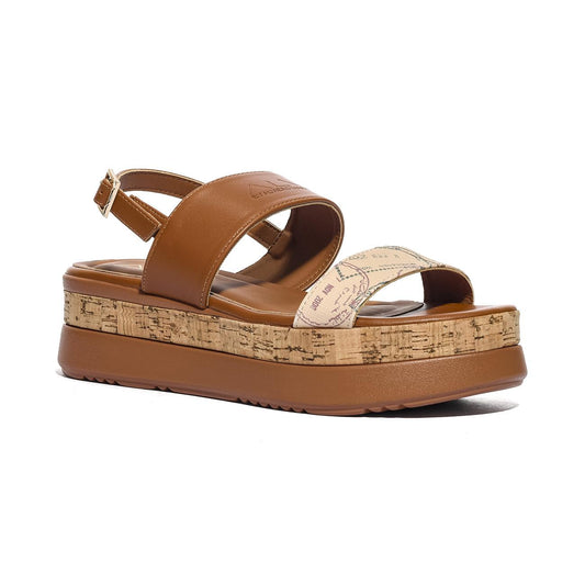 ALV By Alviero Martini ALVSD0152 TAN/SAFARI PASSPORT Sandali Donna 