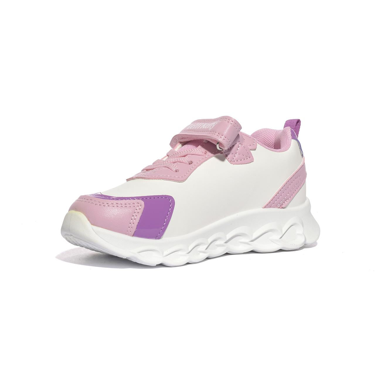 LELLI KELLY LKAA4490 BIANCO ROSA Sneakers Bambina 