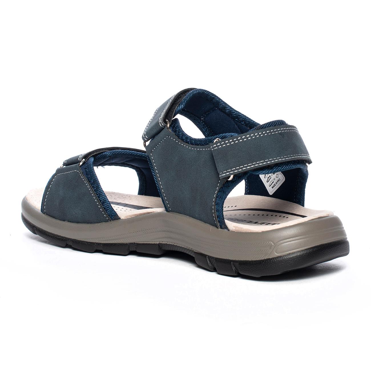 VALLEVERDE 54802 BLU Sandali Uomo 