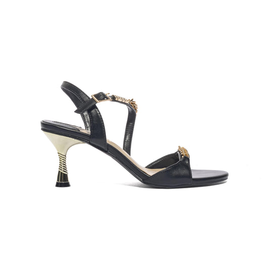 FERRE' F811 BLACK Sandali Donna 
